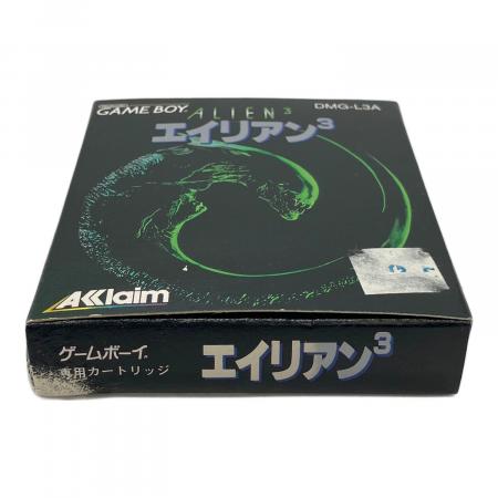 エイリアン3  ゲームボーイ　期間限定 AKLAIM (アクレイム) ゲームボーイ用ソフト エイリアン3｜トレファクONLINE
