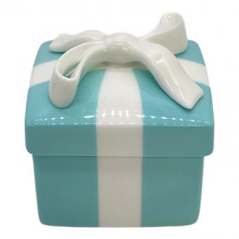 TIFFANY & Co. (ティファニー) 陶器ジュエリーケース スカイブルー