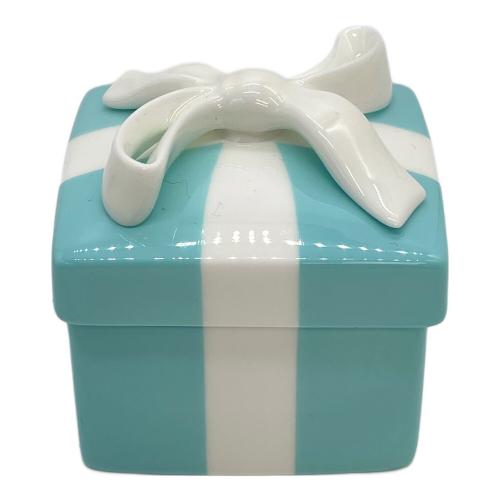 TIFFANY & Co. (ティファニー) 陶器ジュエリーケース スカイブルー
