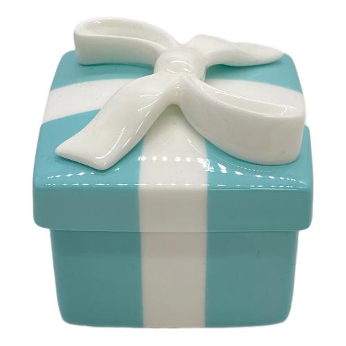 TIFFANY & Co. (ティファニー) 陶器ジュエリーケース スカイブルー