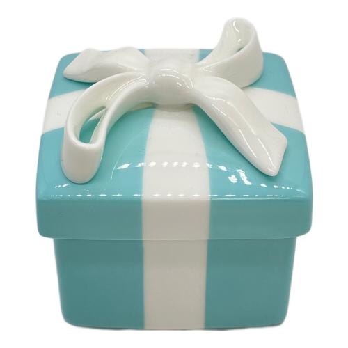 TIFFANY & Co. (ティファニー) 陶器ジュエリーケース スカイブルー