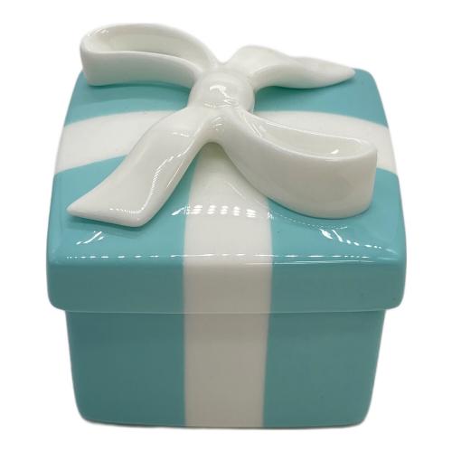 TIFFANY & Co. (ティファニー) 陶器ジュエリーケース スカイブルー