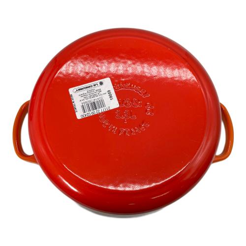 LE CREUSET (ルクルーゼ) 両手鍋 SIZE 22cm ココット・ロンド