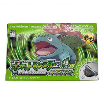 Nintendo (ニンテンドー) ポケットモンスター リーフグリーン ゲームボーイアドバンス用ソフト CERO A (全年齢対象)