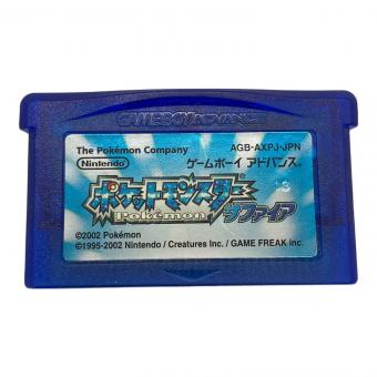 ニンテンドー　ポケットモンスターサファイア ゲームボーイアドバンス用ソフト CERO A (全年齢対象)