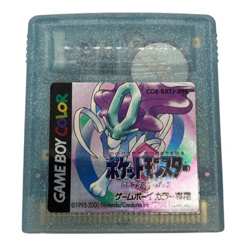 任天堂　ニンテンドー　ポケットモンスタークリスタルバージョン ゲームボーイカラー用ソフト CERO A (全年齢対象)