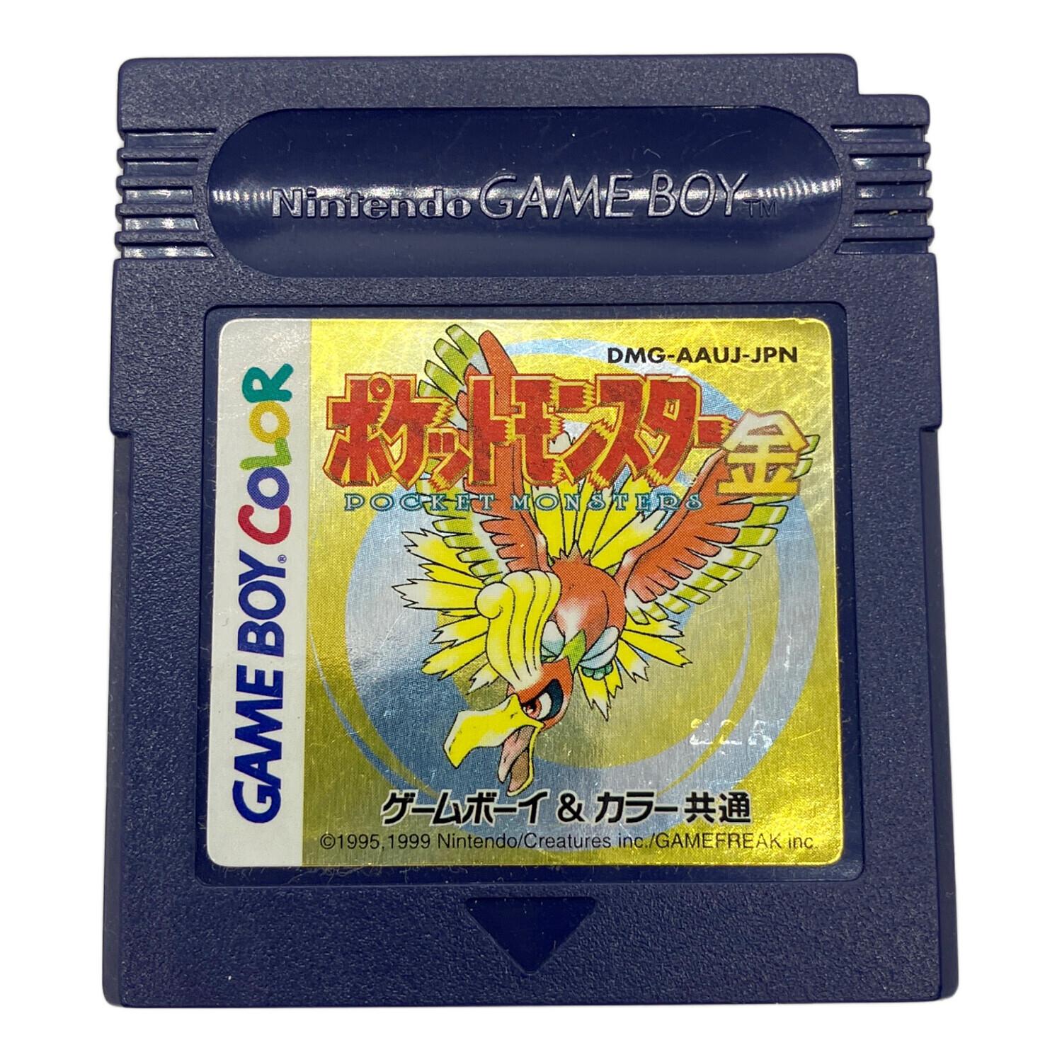 ニンテンドー ゲームボーイカラー用ソフト ポケットモンスター金 CERO