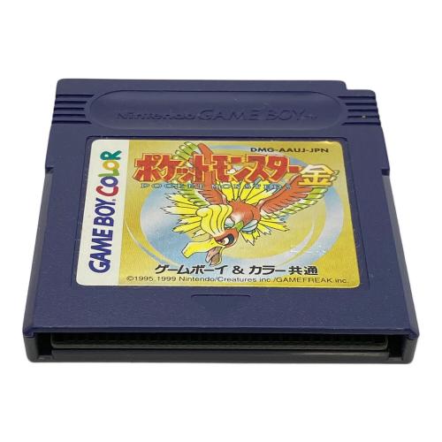ニンテンドー ゲームボーイカラー用ソフト ポケットモンスター金 CERO