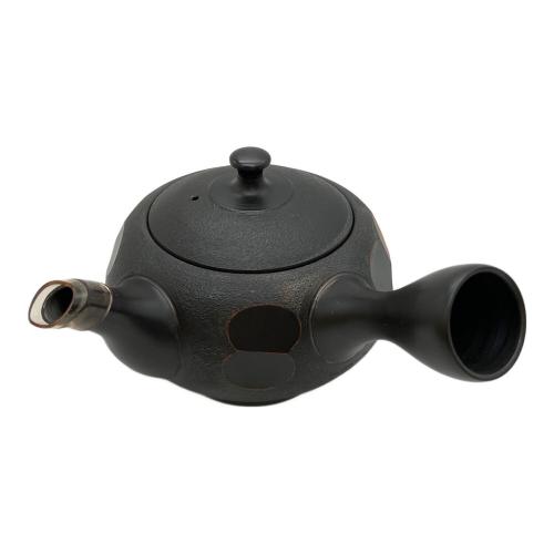 常滑焼 (トコナメヤキ) 急須 憲児窯 黒泥