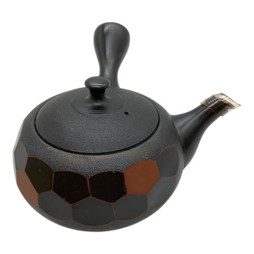 常滑焼 (トコナメヤキ) 急須 憲児窯 黒泥