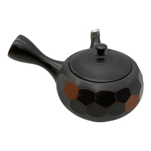 常滑焼 (トコナメヤキ) 急須 憲児窯 黒泥