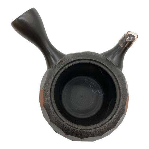 常滑焼 (トコナメヤキ) 急須 憲児窯 黒泥