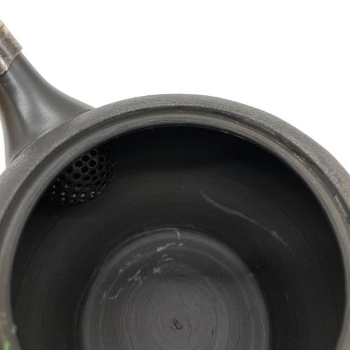 常滑焼 (トコナメヤキ) 急須 憲児窯 黒泥