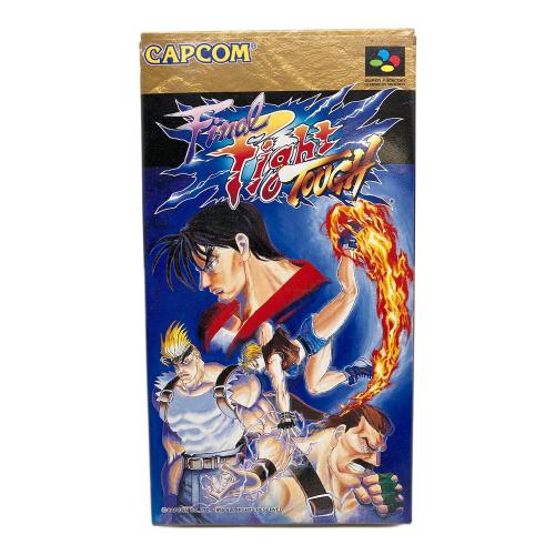 CAPCOM カプコン　スーパーファミコン用ソフト ファイナルファイトタフ -