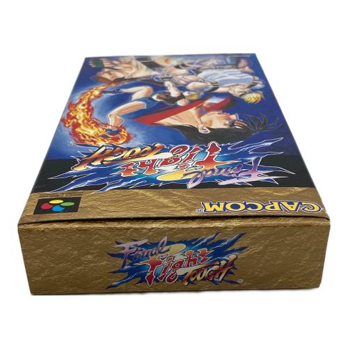 CAPCOM カプコン　スーパーファミコン用ソフト ファイナルファイトタフ -