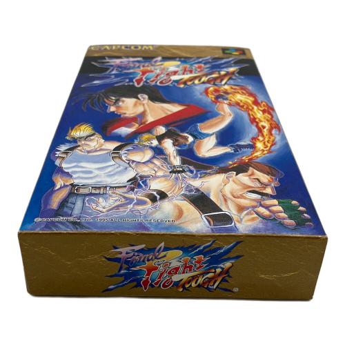 CAPCOM カプコン　スーパーファミコン用ソフト ファイナルファイトタフ -
