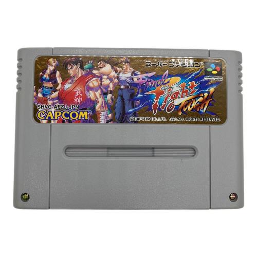 CAPCOM カプコン　スーパーファミコン用ソフト ファイナルファイトタフ -