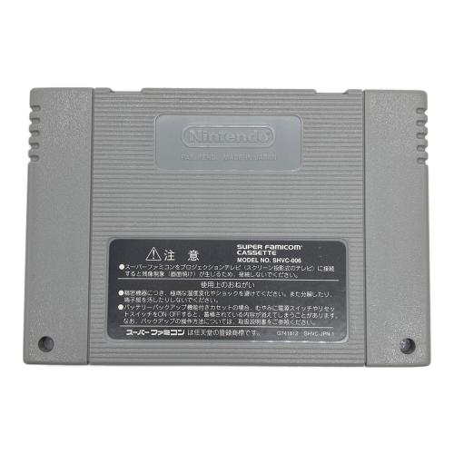 CAPCOM カプコン　スーパーファミコン用ソフト ファイナルファイトタフ -