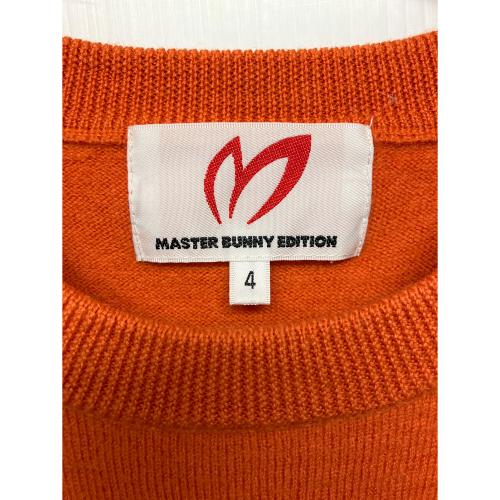MASTER BUNNY EDITION (マスターバニーエディション) ゴルフウェア(トップス) レディース SIZE 4 オレンジ