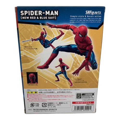 BANDAI バンダイ　スパイダーマン NO WAY HOME  ニューレッド＆ブルースーツ フィギュア S.H.Figuarts