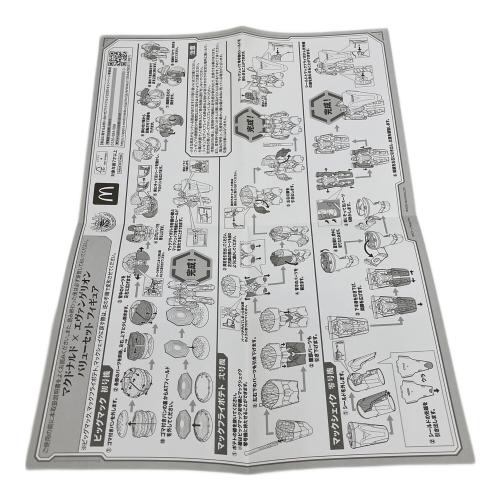 マクドナルド エヴァンゲリオン バリューセット フィギュア