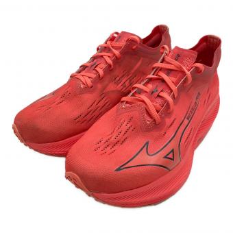 MIZUNO (ミズノ) ランニングシューズ ウエーブリベリオンプロ2　U1GD241702 メンズ SIZE 27cm レッド