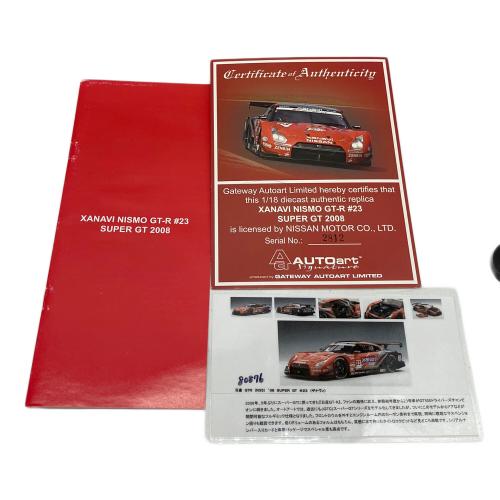 AUTOart (オートアート) XANAVI NISMO GT-R ♯23 モデルカー1:18