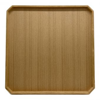 松屋漆器店　白木塗　隅切盆　