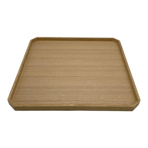 松屋漆器店　白木塗　隅切盆　