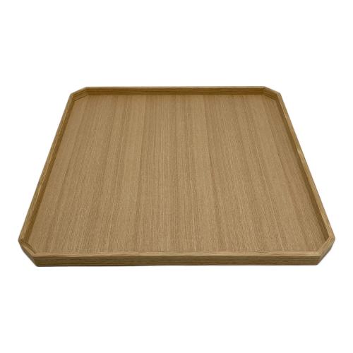 松屋漆器店　白木塗　隅切盆　