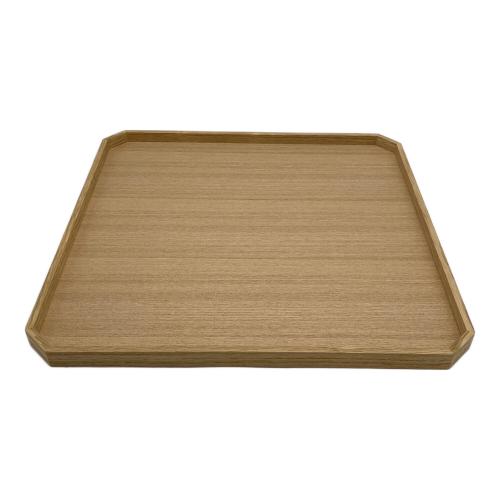 松屋漆器店　白木塗　隅切盆　