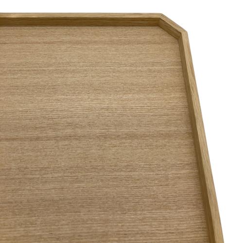 松屋漆器店　白木塗　隅切盆　