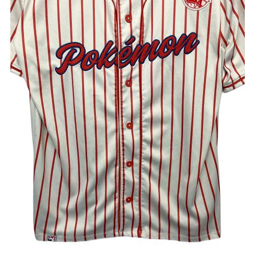 ポケットモンスター アナハイム限定 ベースボールシャツ メンズ SIZE M オレンジ