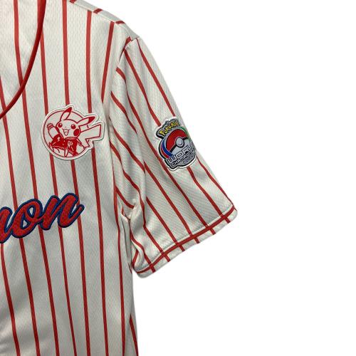 ポケットモンスター アナハイム限定 ベースボールシャツ メンズ SIZE M オレンジ