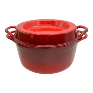 LE CREUSET (ルクルーゼ) デュッフ鍋 レッド クーザンス