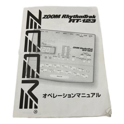 ZOOM (ズーム) リズムマシーン RT-123
