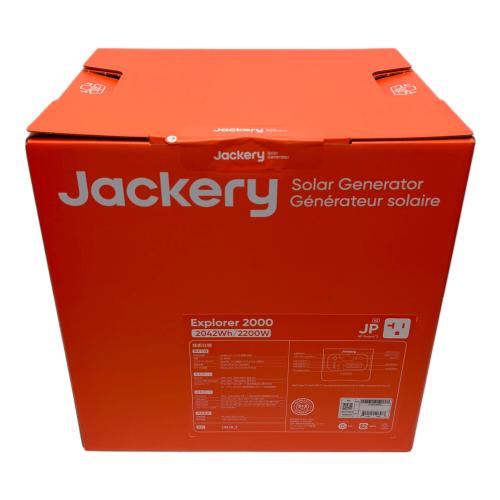 Jackery (ジャックリ) ポータブル電源 JE-2000D