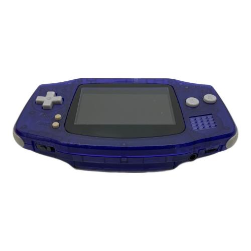 Nintendo (ニンテンドー) GAMEBOY ADVANCE AGB-001