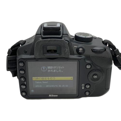 Nikon (ニコン) デジタル一眼レフカメラ D3200 ダブルズームキット