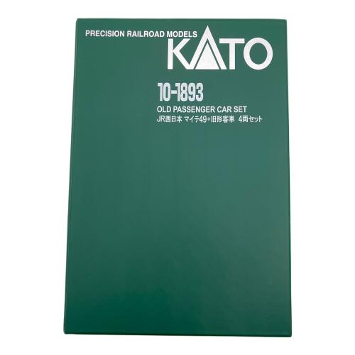 KATO (カトー) JR西日本 マイテ49 + 旧形客車 4両セット Nゲージ 10-1893