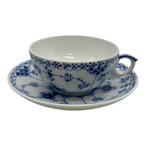 ROYAL COPENHAGEN (ロイヤル・コペンハーゲン) カップ&ソーサー 081 ブルーフルーテッド・ハーフレース