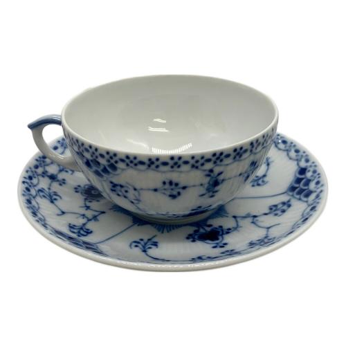 ROYAL COPENHAGEN (ロイヤル・コペンハーゲン) カップ&ソーサー 081 ブルーフルーテッド・ハーフレース