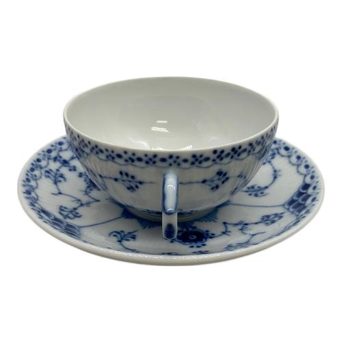 ROYAL COPENHAGEN (ロイヤル・コペンハーゲン) カップ&ソーサー 081 ブルーフルーテッド・ハーフレース