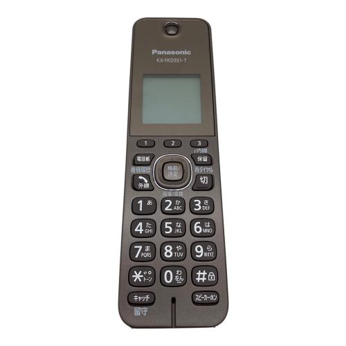 Panasonic (パナソニック) コードレス電話機 VE-GDS18DL-T 51BFA127945