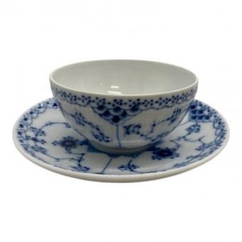ROYAL COPENHAGEN (ロイヤル・コペンハーゲン) カップ&ソーサー 081 ブルーフルーテッド・ハーフレース