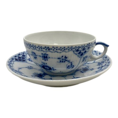 ROYAL COPENHAGEN (ロイヤル・コペンハーゲン) カップ&ソーサー 081 ブルーフルーテッド・ハーフレース