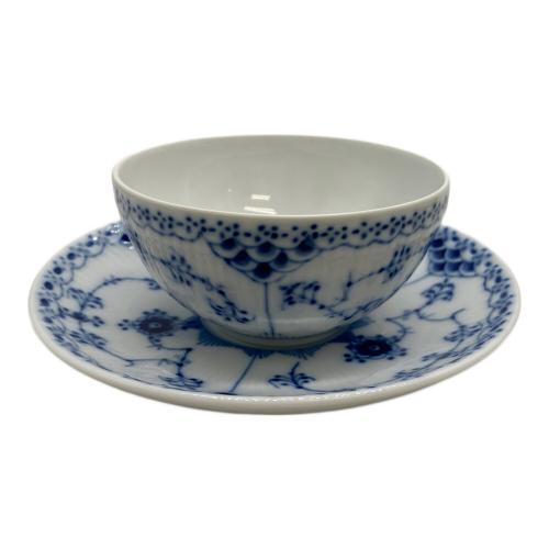 ROYAL COPENHAGEN (ロイヤル・コペンハーゲン) カップ&ソーサー 081 ブルーフルーテッド・ハーフレース