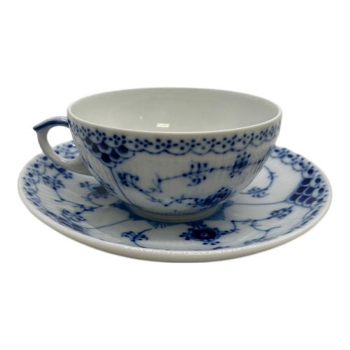 ROYAL COPENHAGEN (ロイヤル・コペンハーゲン) カップ&ソーサー 081 ブルーフルーテッド・ハーフレース