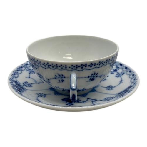 ROYAL COPENHAGEN (ロイヤル・コペンハーゲン) カップ&ソーサー 081 ブルーフルーテッド・ハーフレース