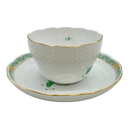 Herend (ヘレンド) カップ&ソーサー アポニーグリーン